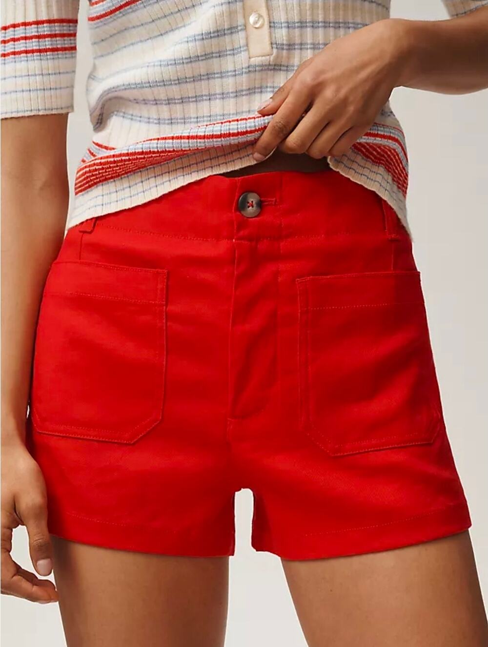 Maeve The Colette Shorts Linen Edition. Size 32. Retails $108